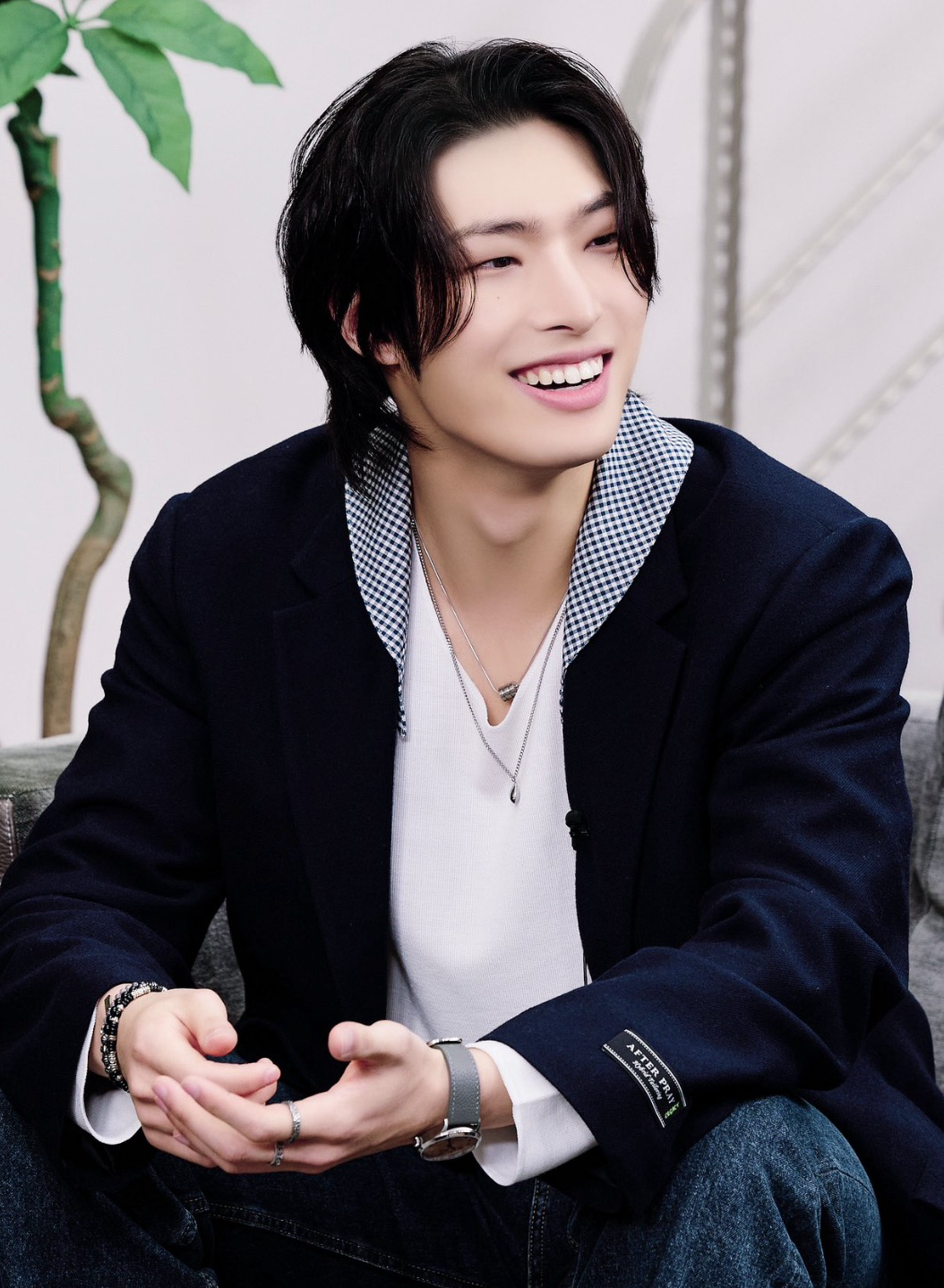 A moment captured by Mingi (ATEEZ)'s fan