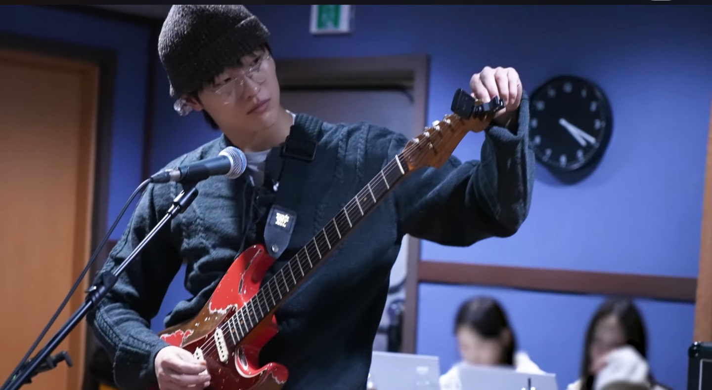 A moment captured by WOODZ's fan