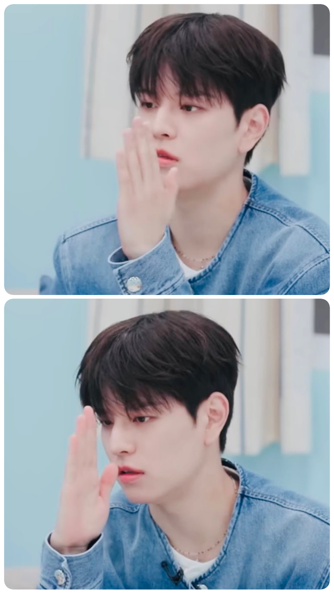 Behind-the-scenes cut of Seungmin (Stray Kids)