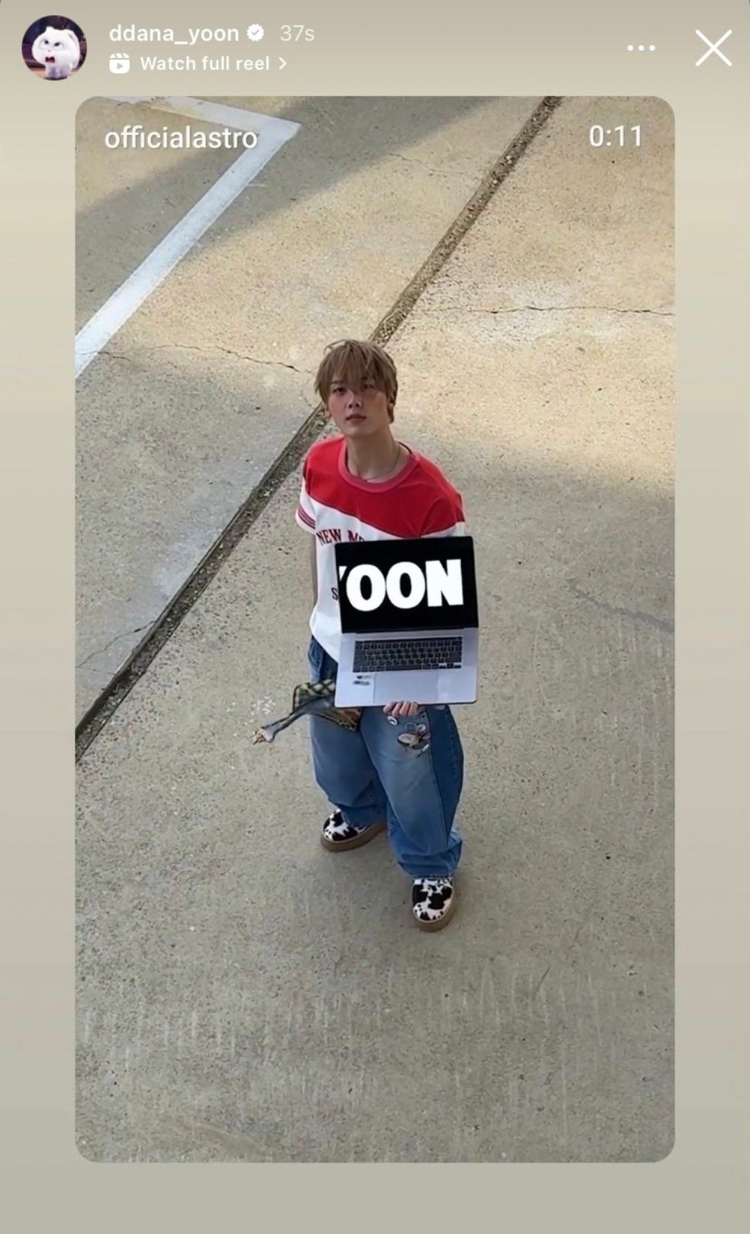 Recent activity shot of Sanha (ASTRO)