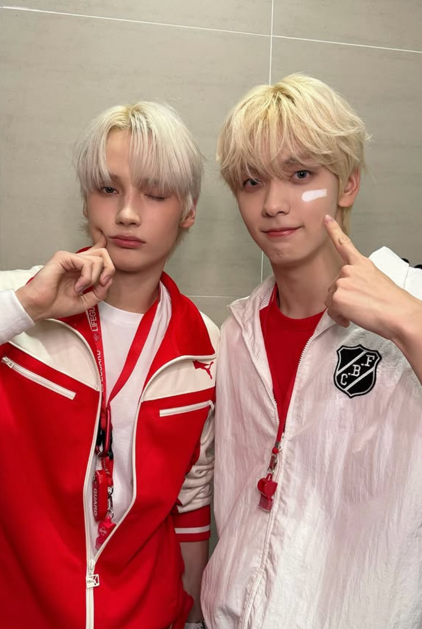 Momen yang diabadikan oleh penggemar HueningKai (TOMORROW X TOGETHER)