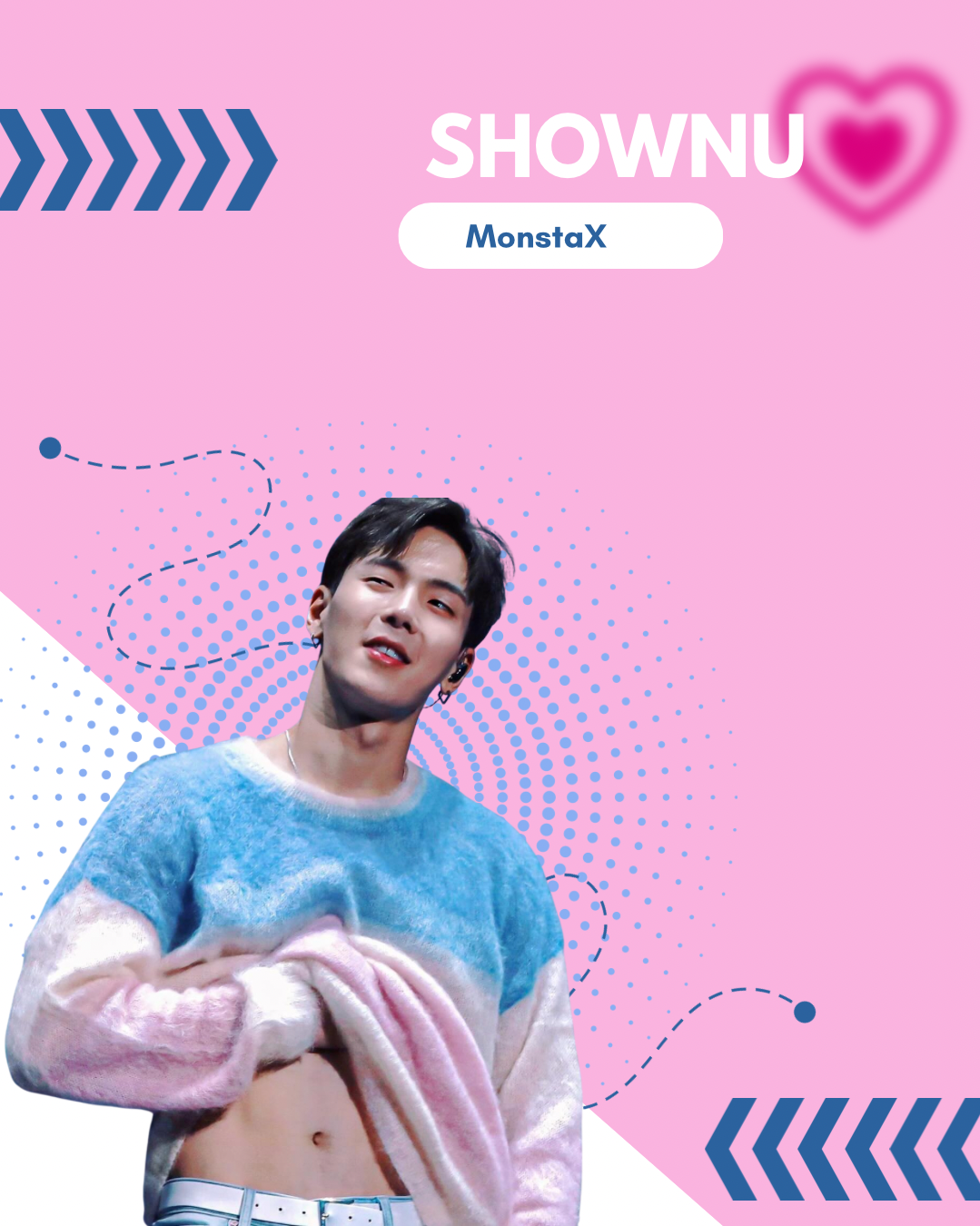 Recent activity shot of Shownu (MONSTA X)