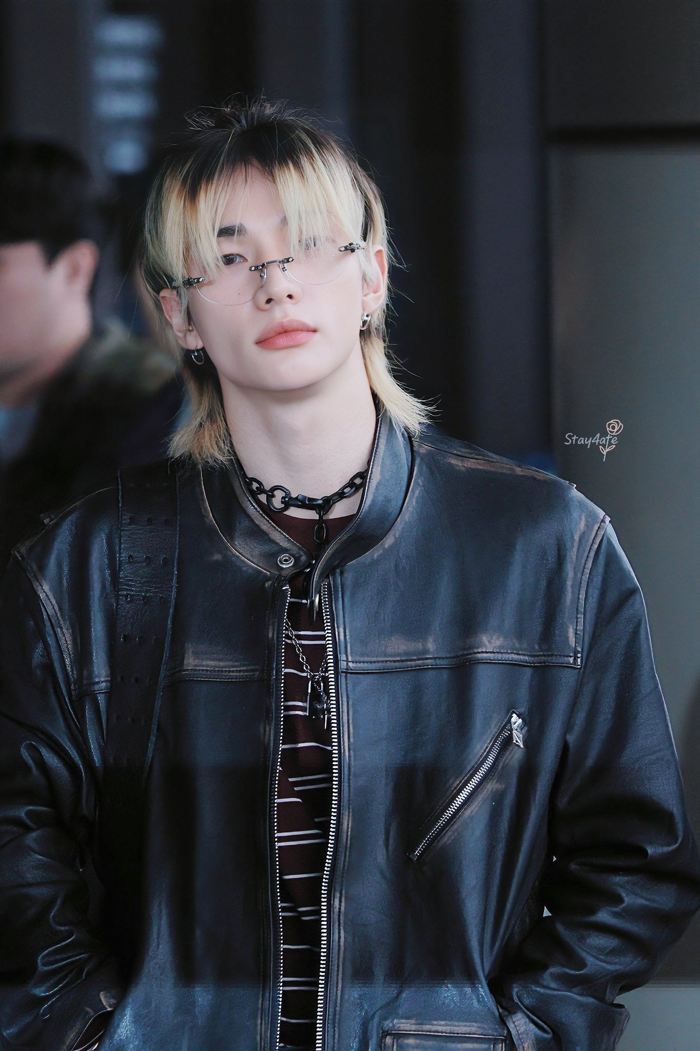 A moment captured by Hyunjin (Stray Kids)'s fan