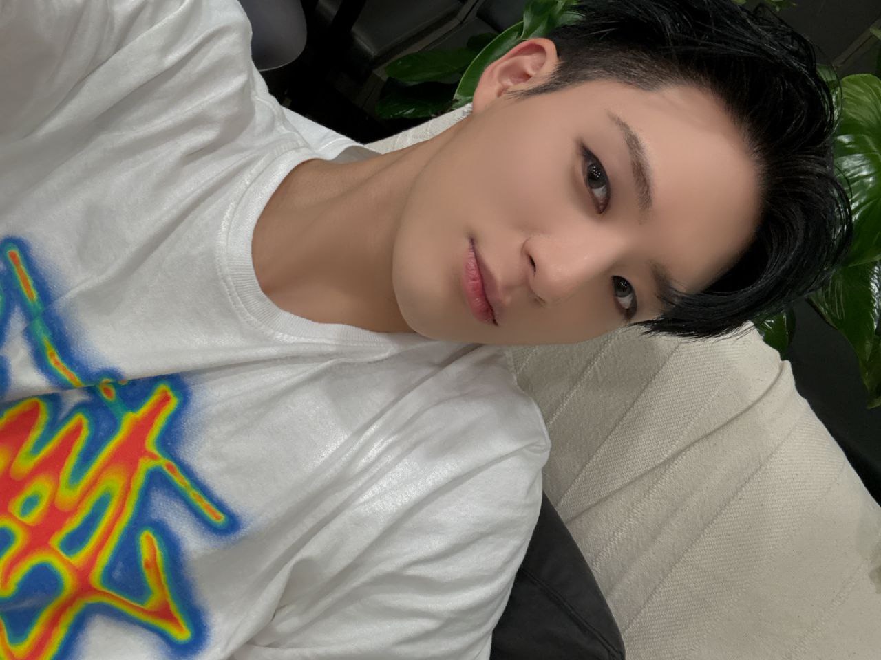 A moment captured by Jeno (NCT DREAM)'s fan