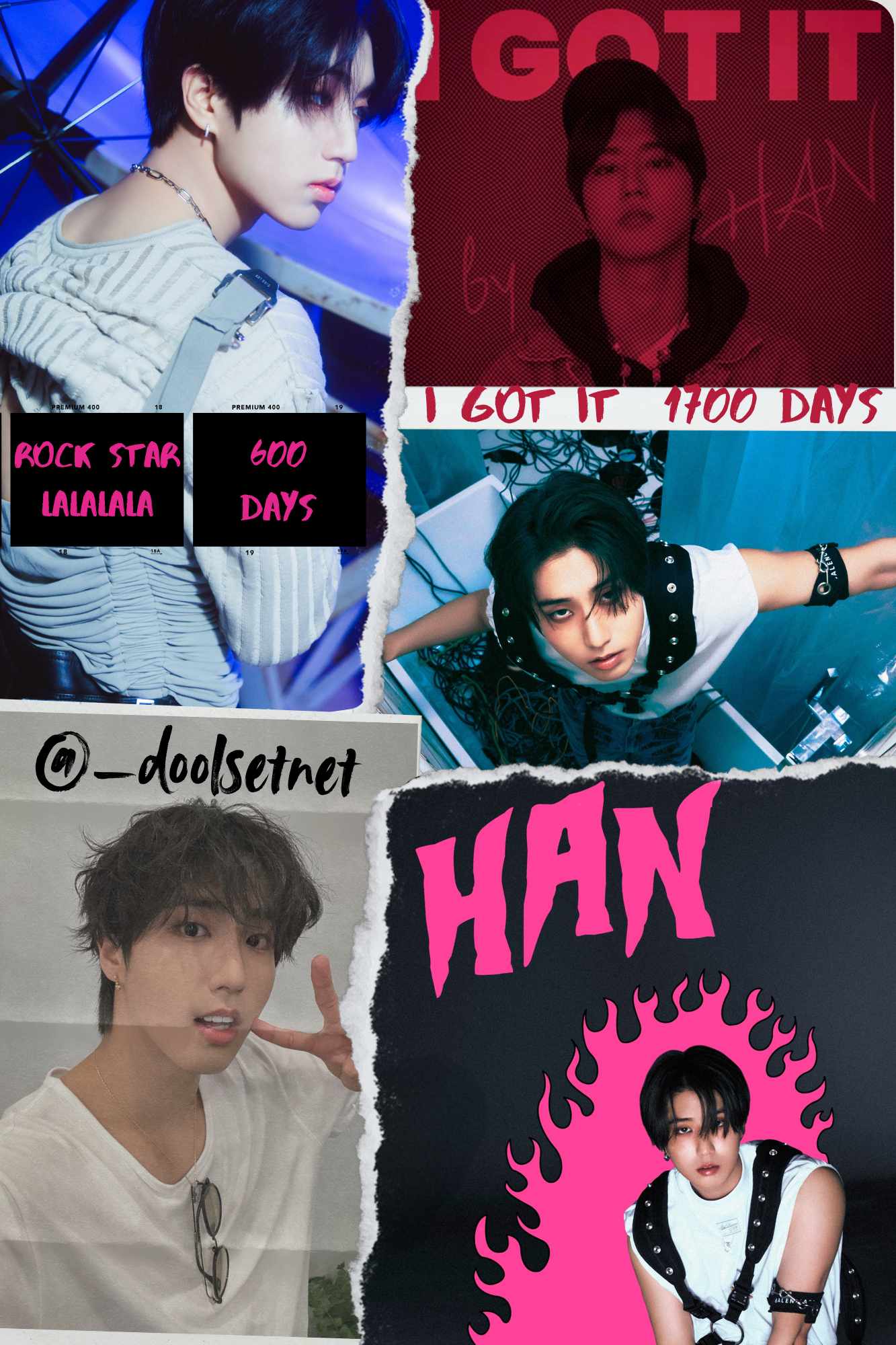 Recent activity shot of HAN (Stray Kids)