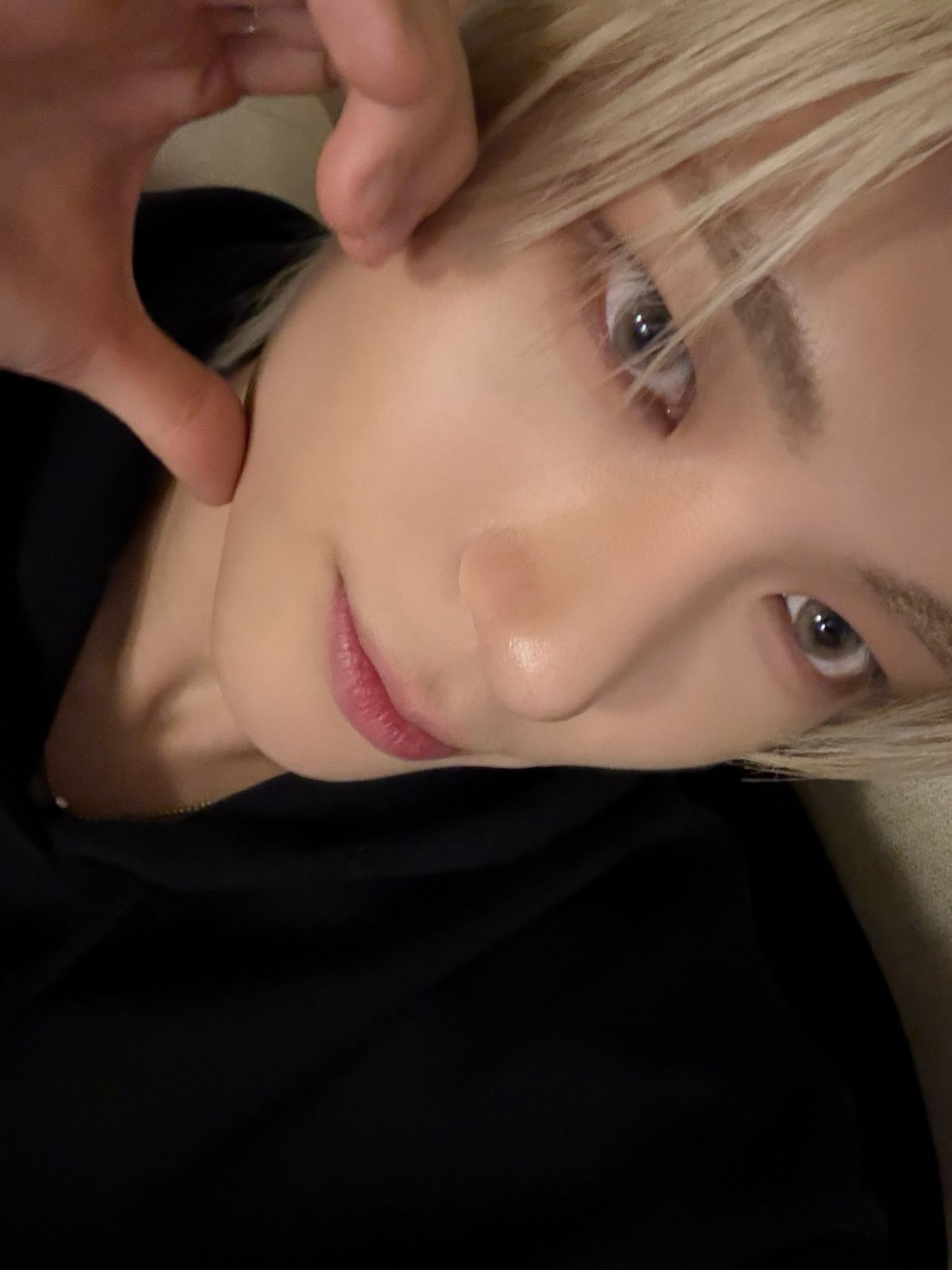 A moment captured by Siyun (NOWZ)'s fan