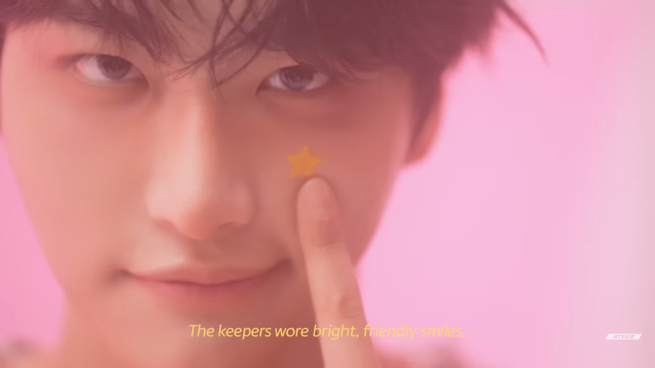 Recent activity shot of Seonghwa (ATEEZ)