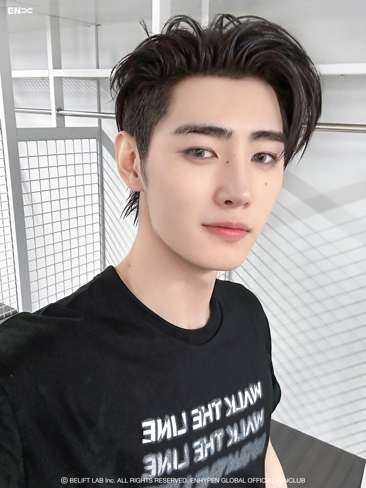 Momen yang diabadikan oleh penggemar Sunghoon (ENHYPEN)