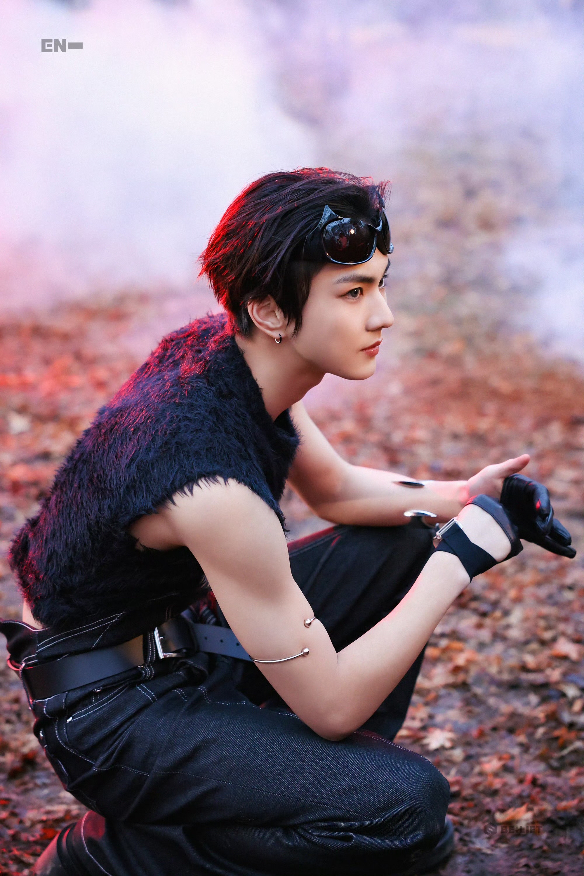 Recent activity shot of Jungwon (ENHYPEN)