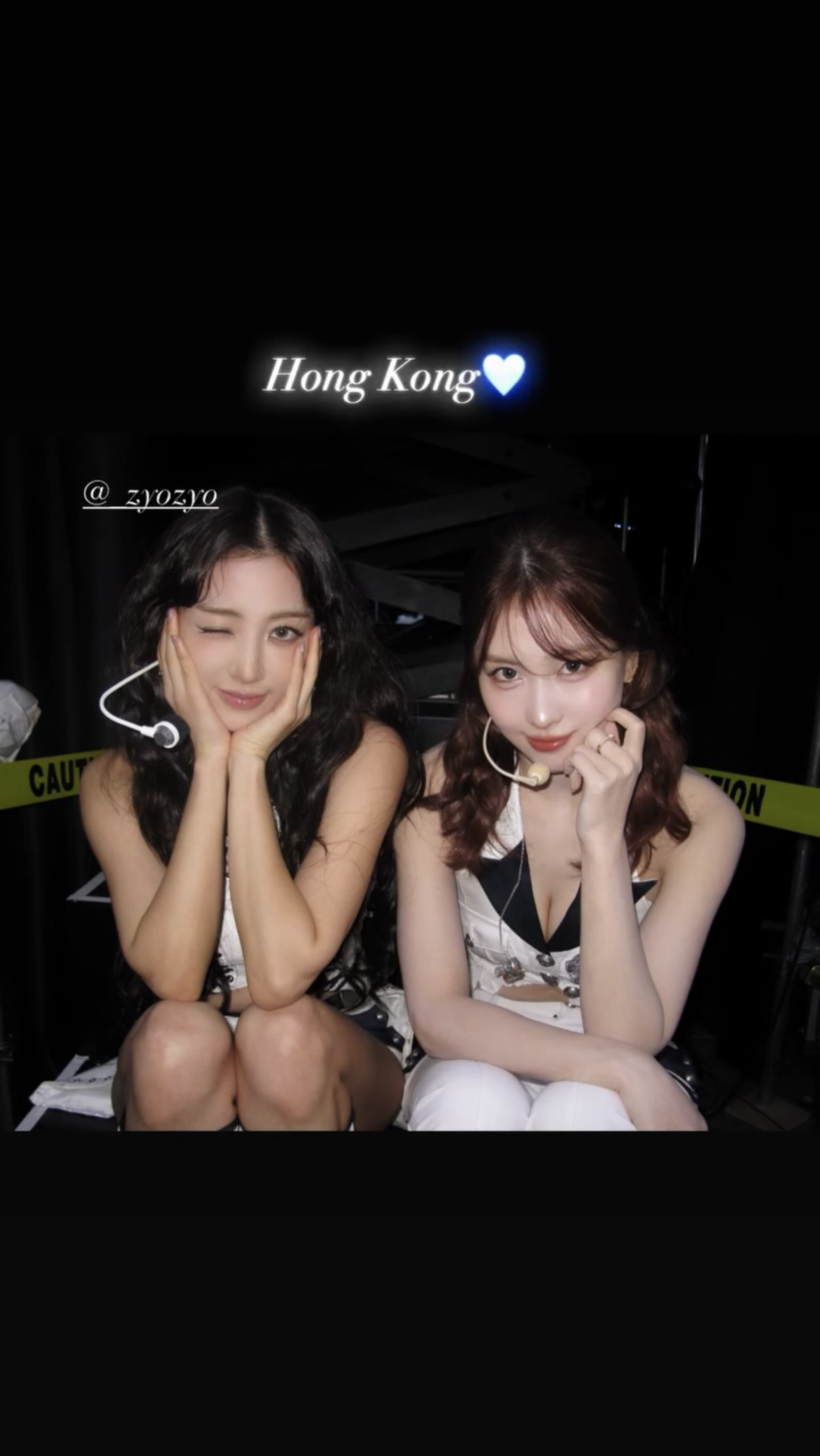 志效 (TWICE)粉丝拍下的瞬间