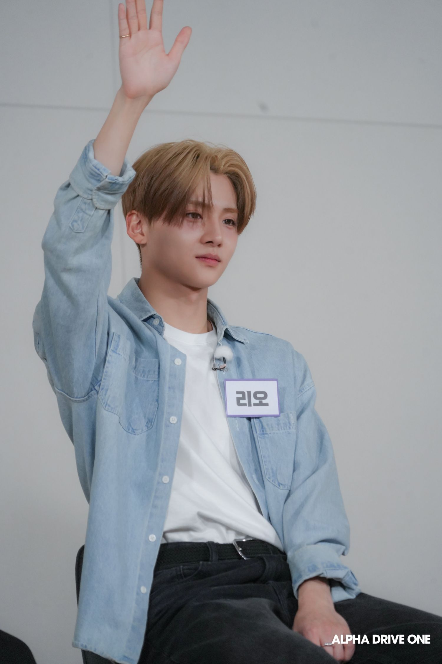 Behind-the-scenes cut of Lee Sangwon (ALPHA DRIVE ONE)