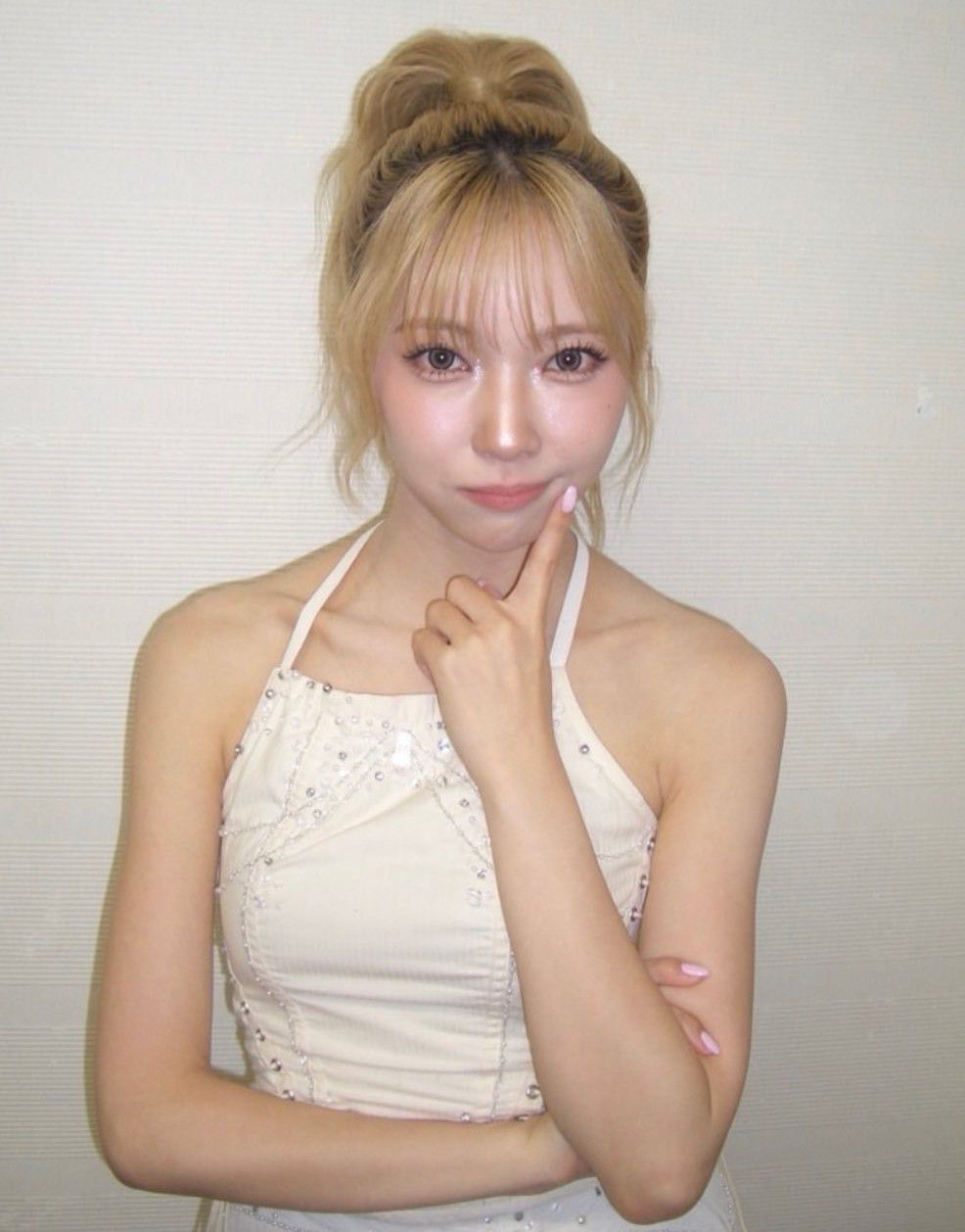 A moment captured by Mayuka (NiziU)'s fan