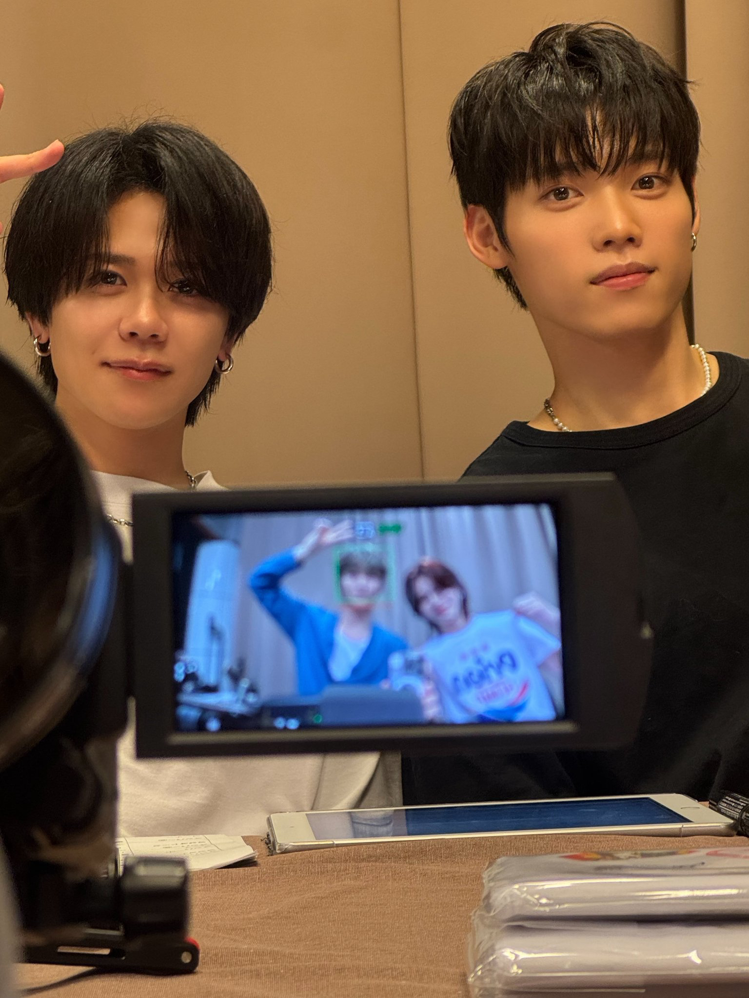 Behind-the-scenes cut of Fujimaki Kyosuke (INI)