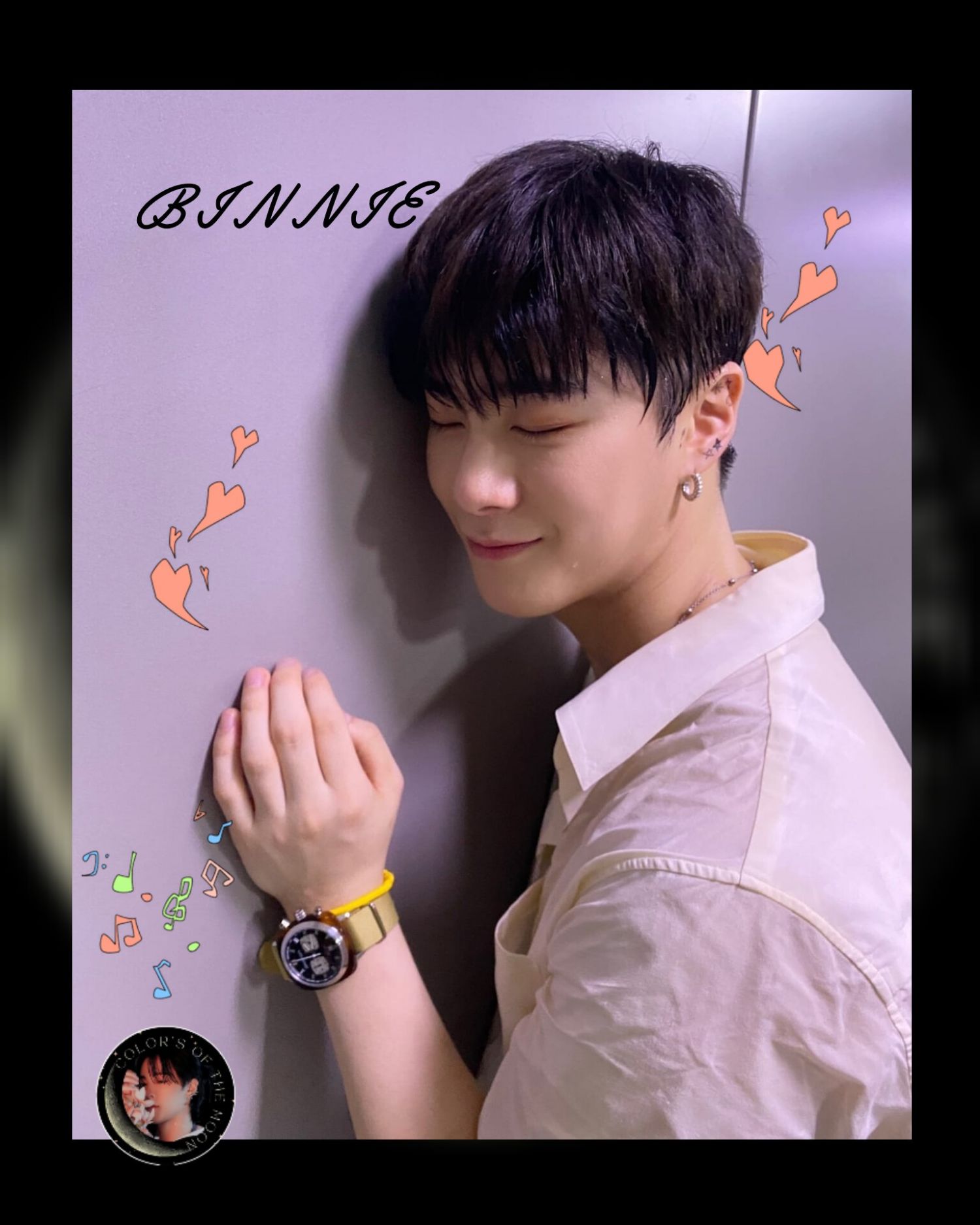 Behind-the-scenes cut of Moonbin (ASTRO)