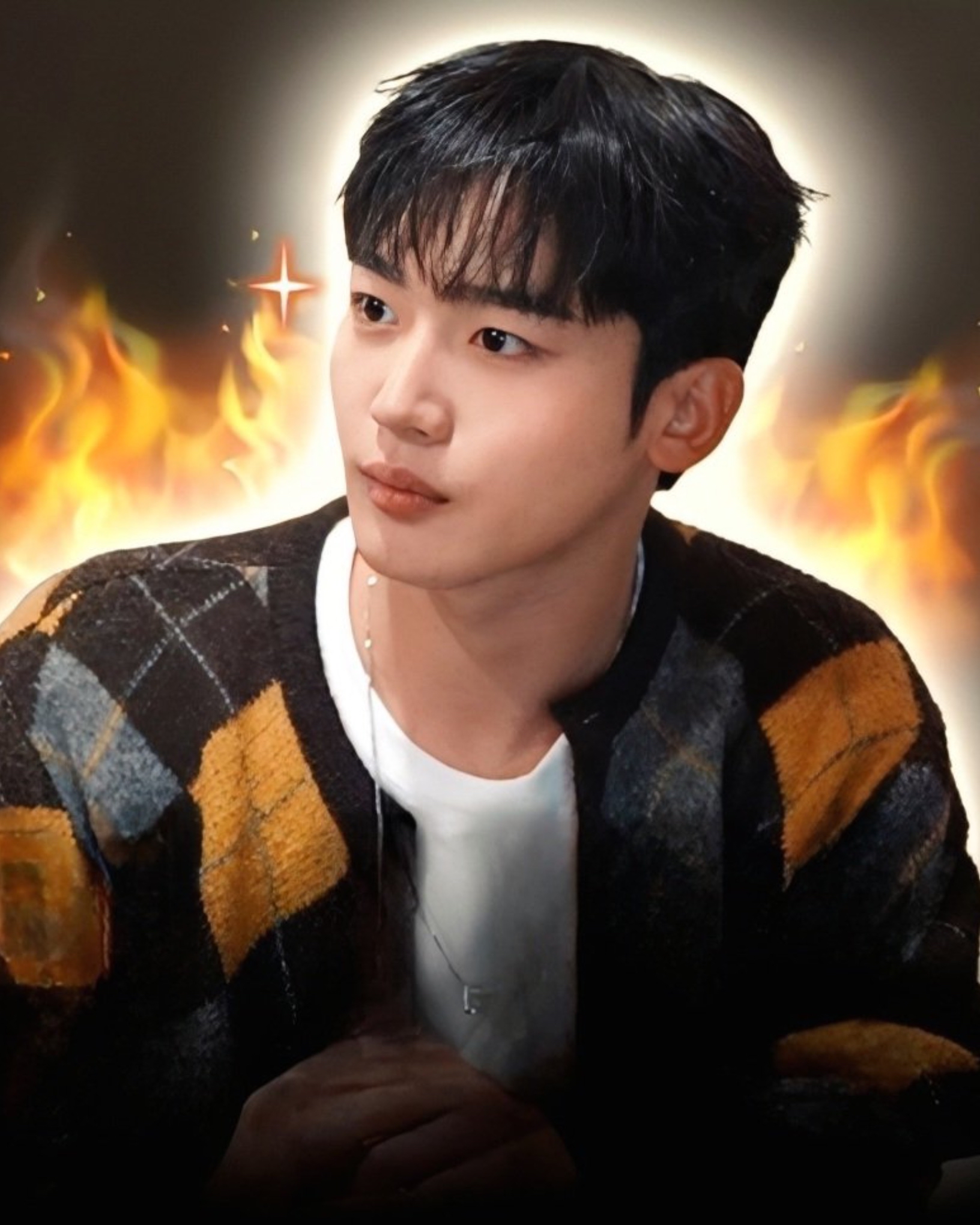 A moment captured by Kim Yohan (WEi)'s fan