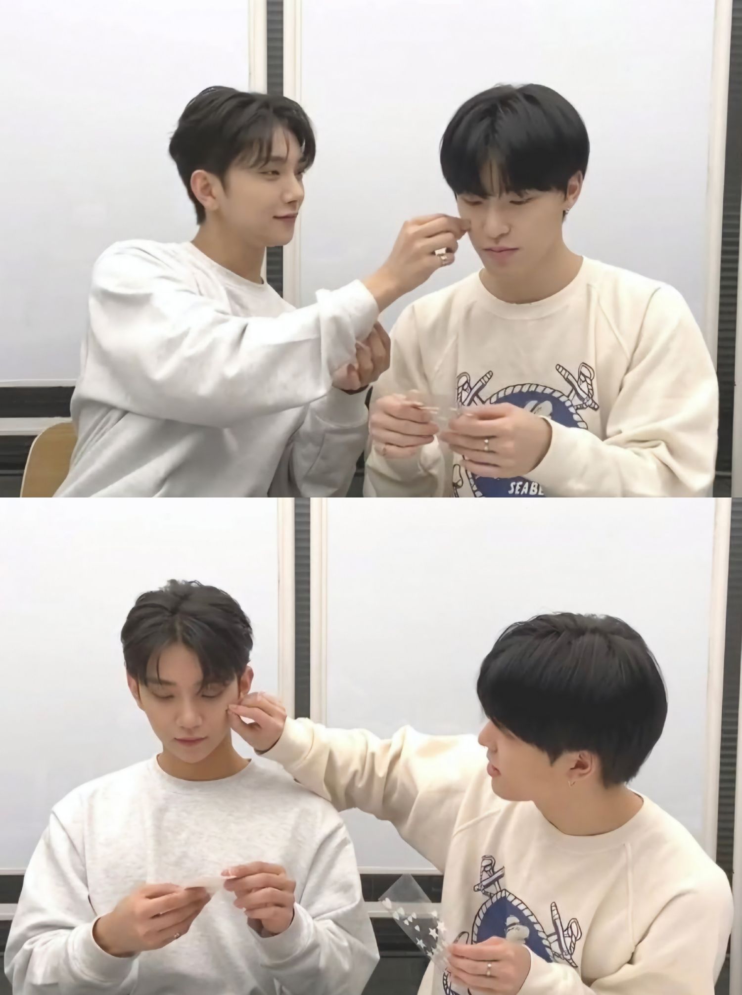 Recent activity shot of Joshua (SEVENTEEN)