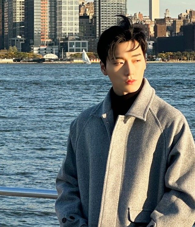 Recent activity shot of San (ATEEZ)