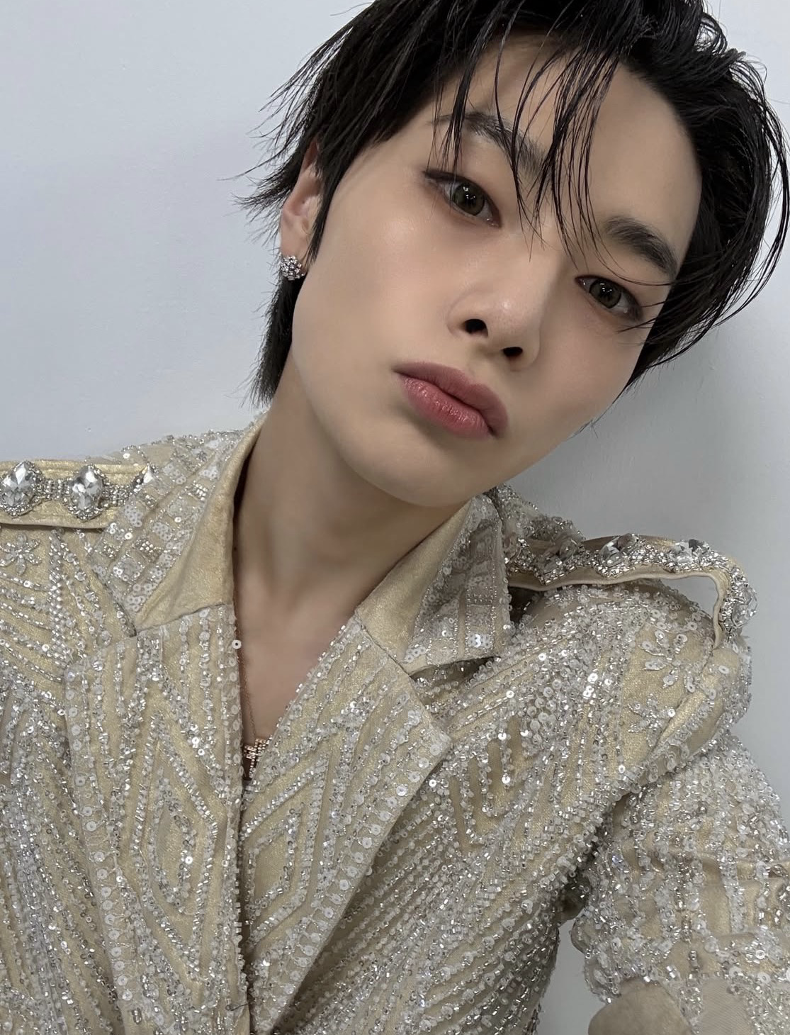 A moment captured by I.N (Stray Kids)'s fan