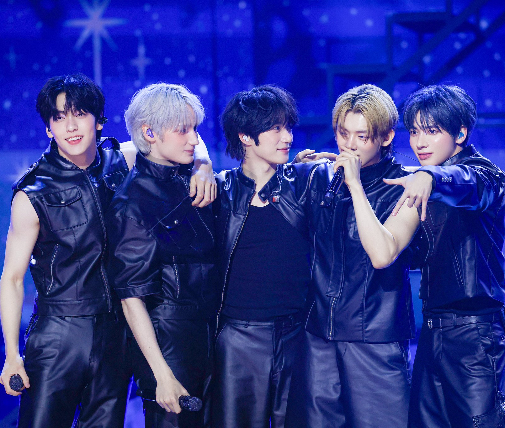Recent activity shot of TOMORROW X TOGETHER
