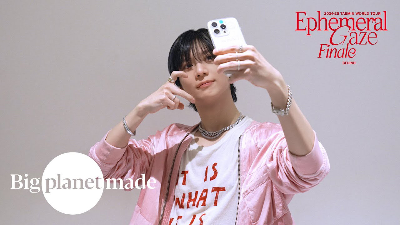 A moment captured by Taemin (SHINee)'s fan