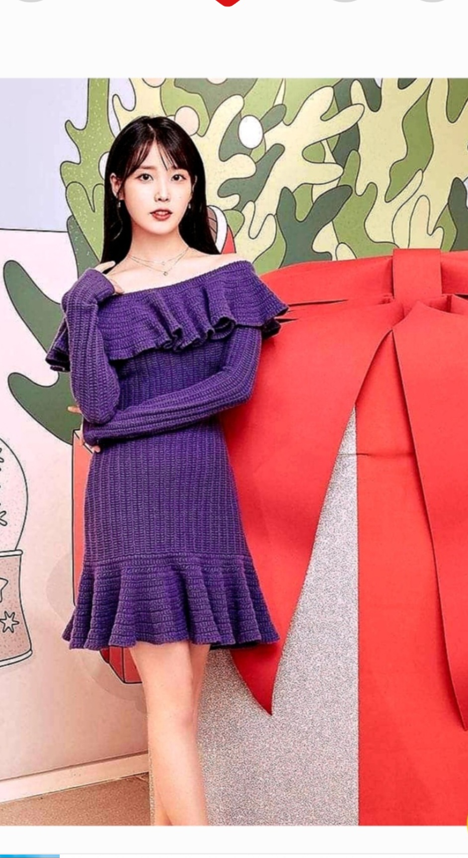 A moment captured by IU's fan