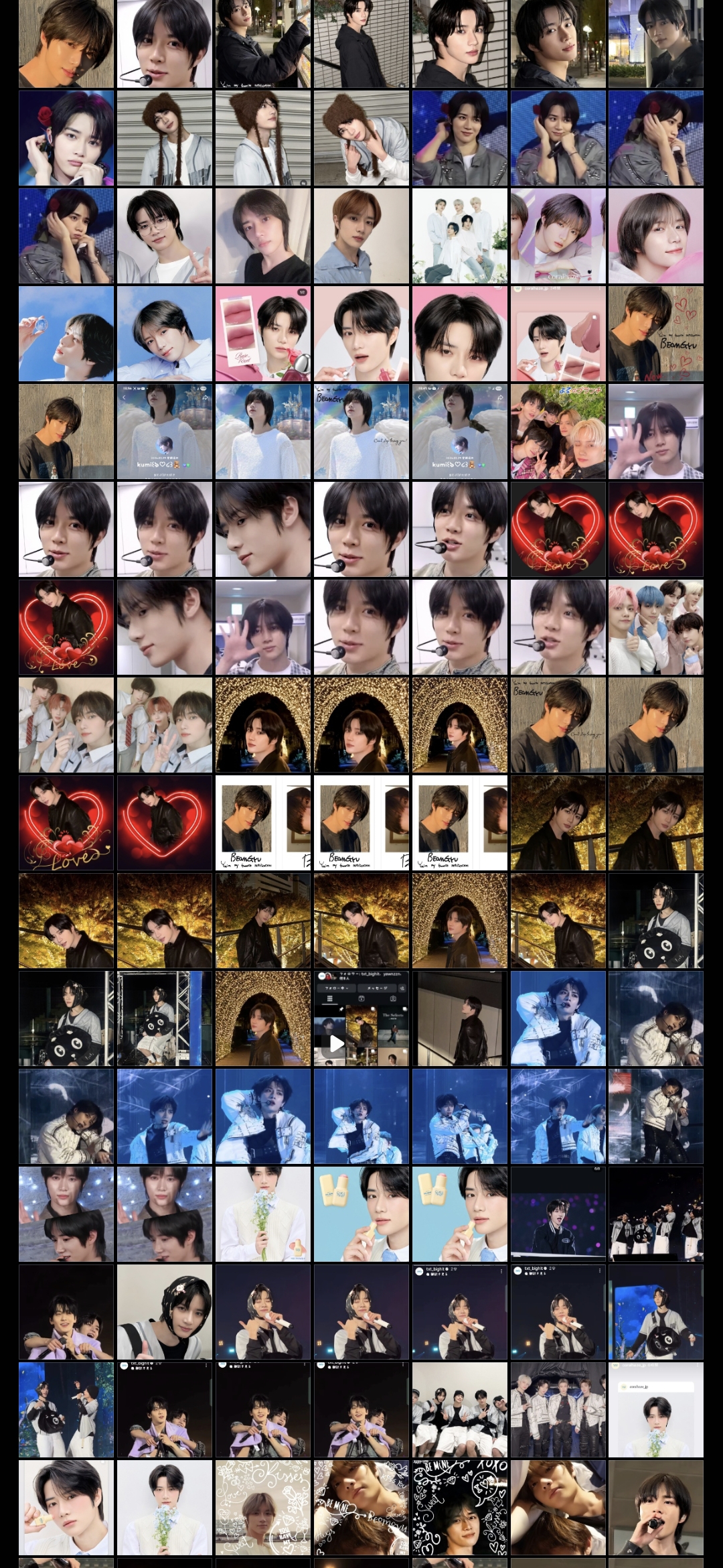 A moment captured by Beomgyu (TOMORROW X TOGETHER)'s fan