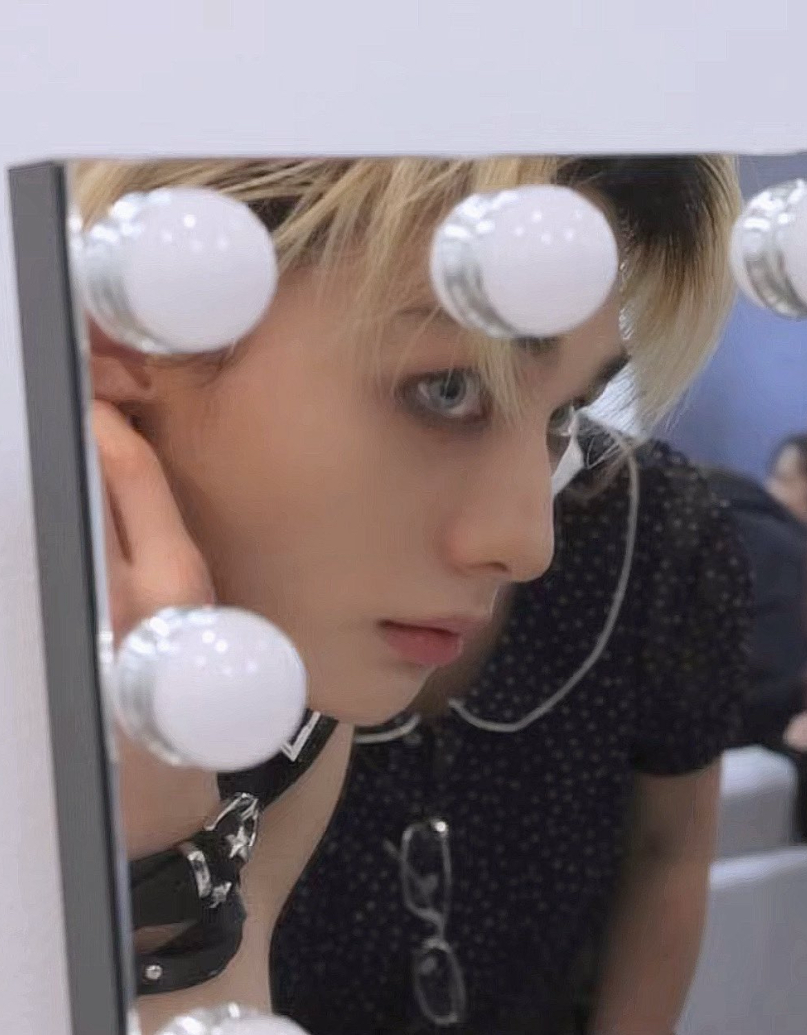 A moment captured by Hyunjin (Stray Kids)'s fan