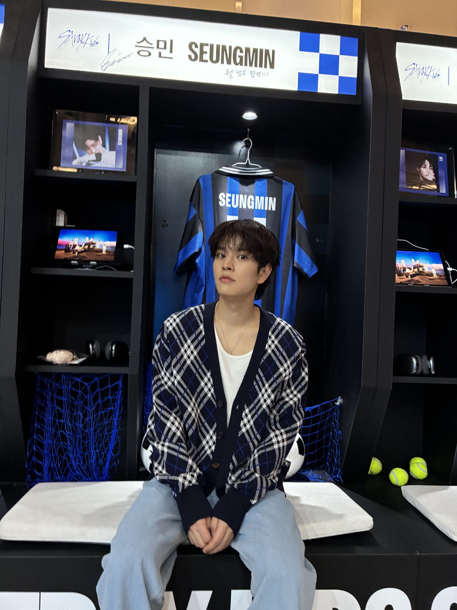 A moment captured by Seungmin (Stray Kids)'s fan