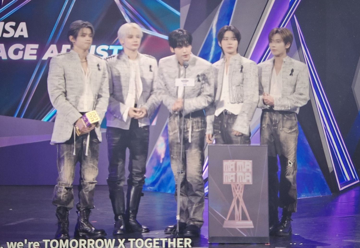 TOMORROW X TOGETHER的幕后花絮