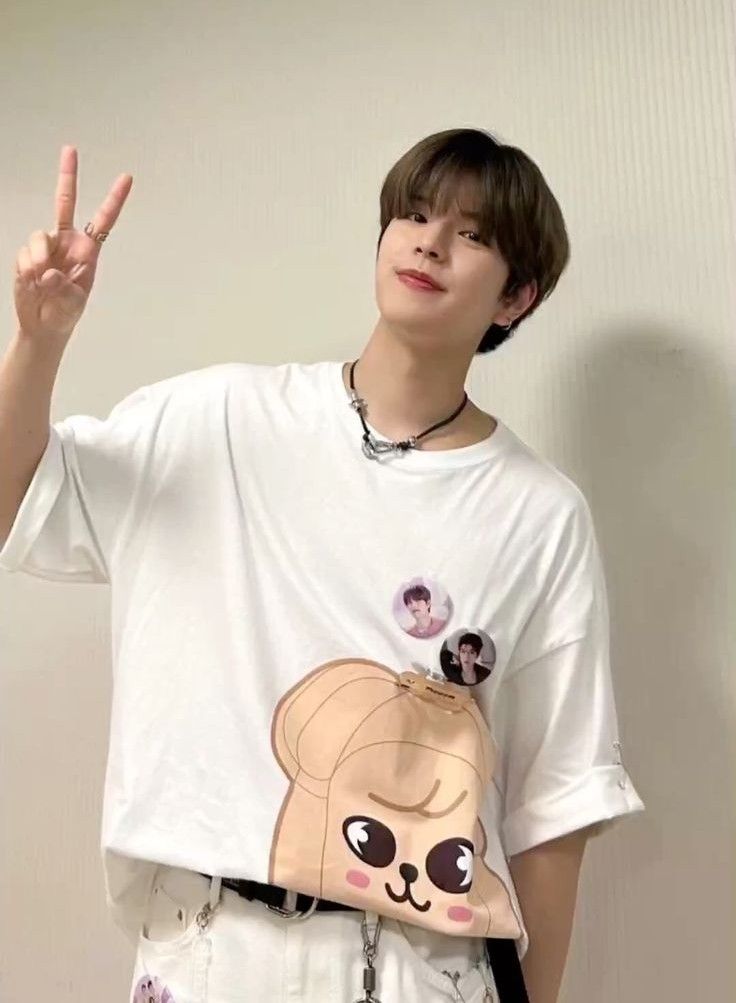 A moment captured by Seungmin (Stray Kids)'s fan