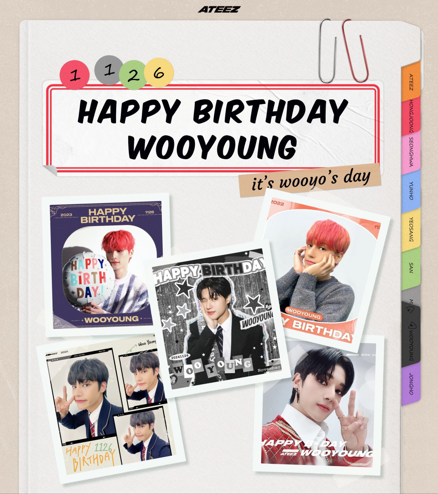 Latest photo of Wooyoung (ATEEZ)