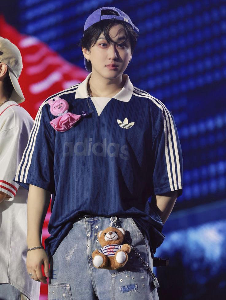 Recent activity shot of Changbin (Stray Kids)