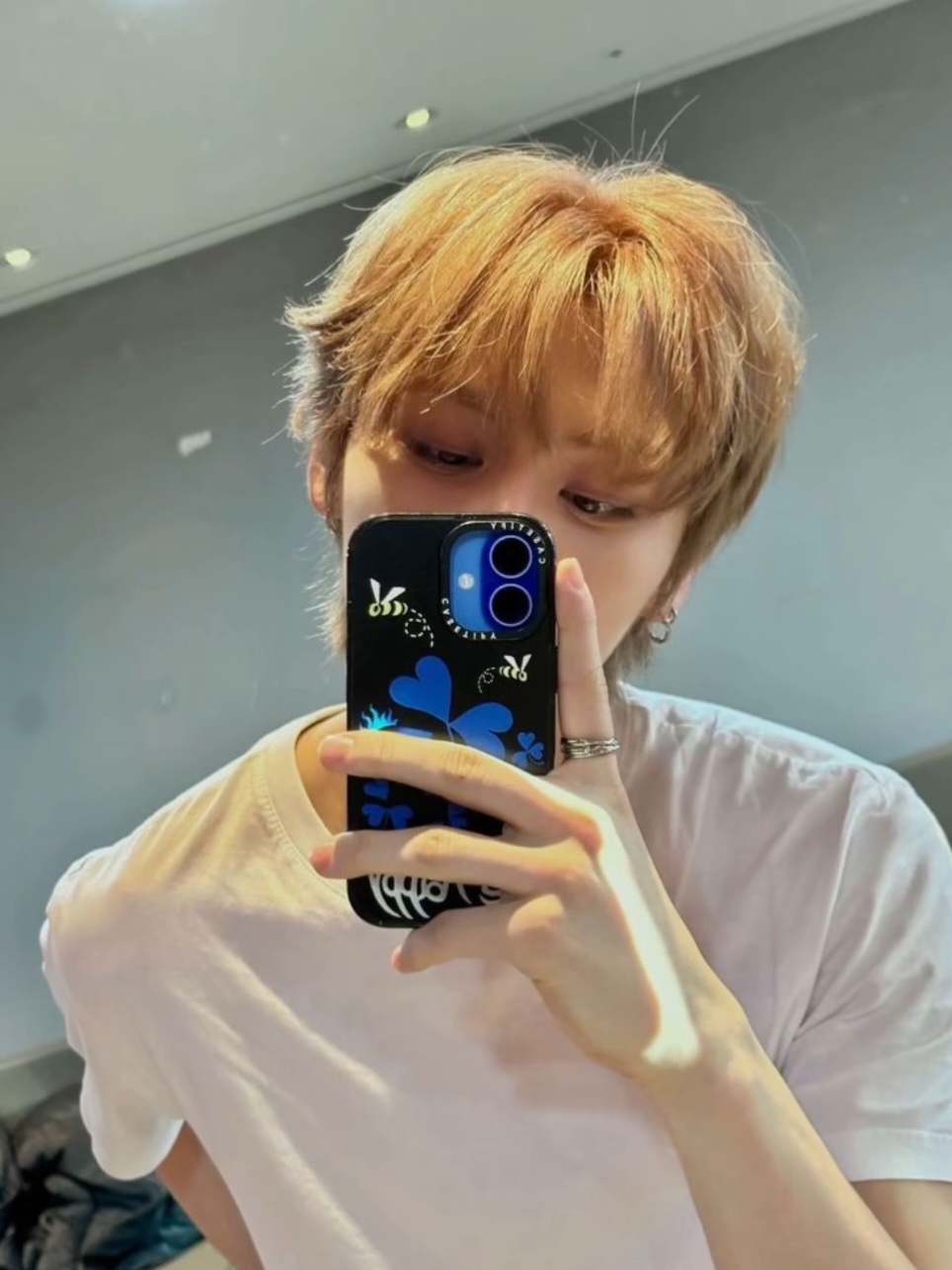 Recent activity shot of Taesan (BOYNEXTDOOR)