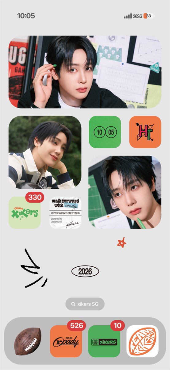 A moment captured by Xikers's fan