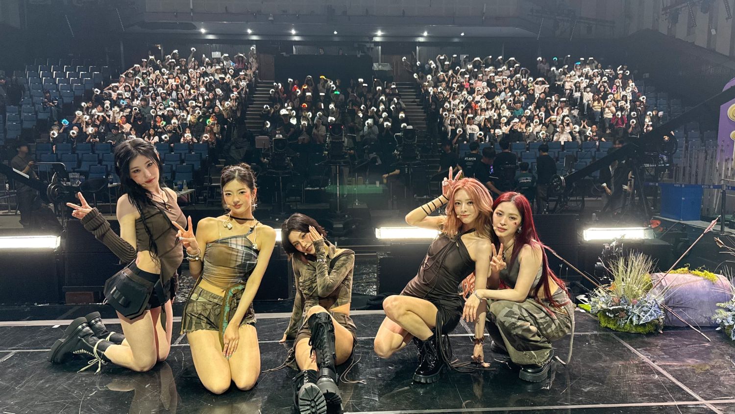 Momen yang diabadikan oleh penggemar ITZY