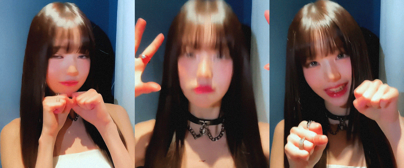 Behind-the-scenes cut of Jang Wonyoung (IVE)