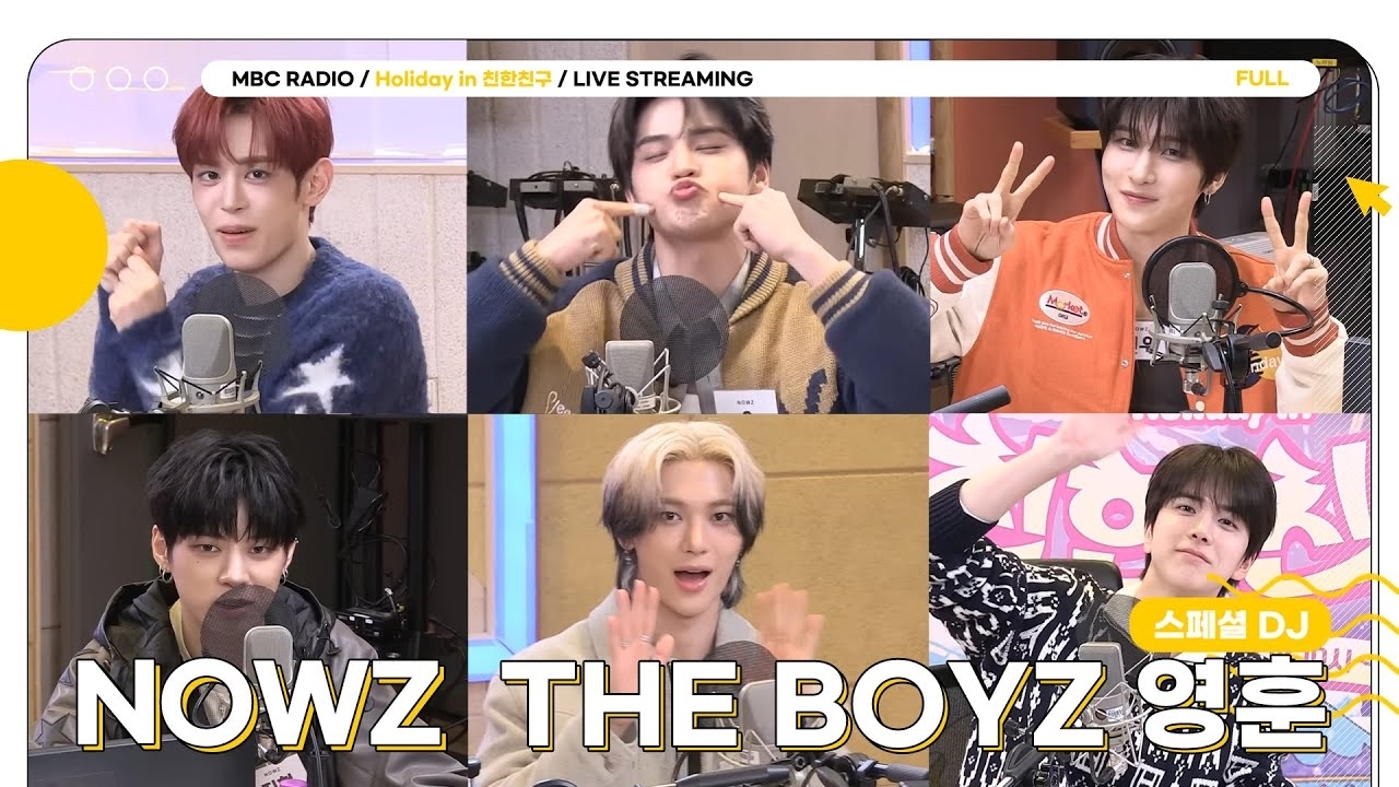 A moment captured by Younghoon (THE BOYZ)'s fan