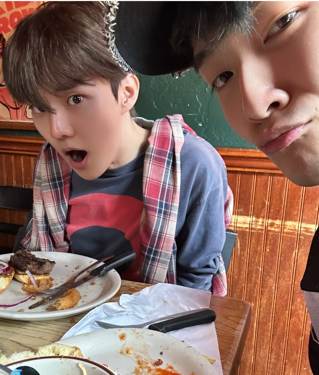 A moment captured by THE BOYZ's fan