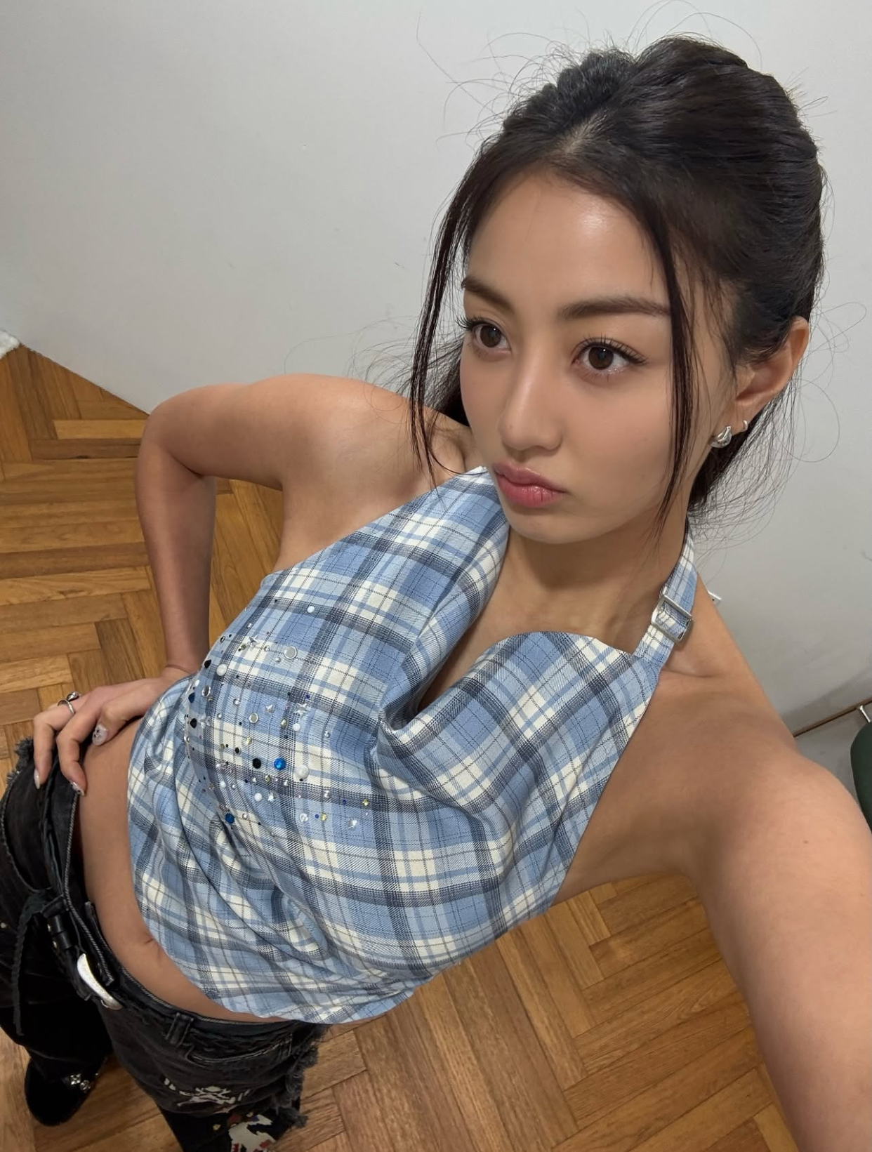 A moment captured by Jihyo (TWICE)'s fan