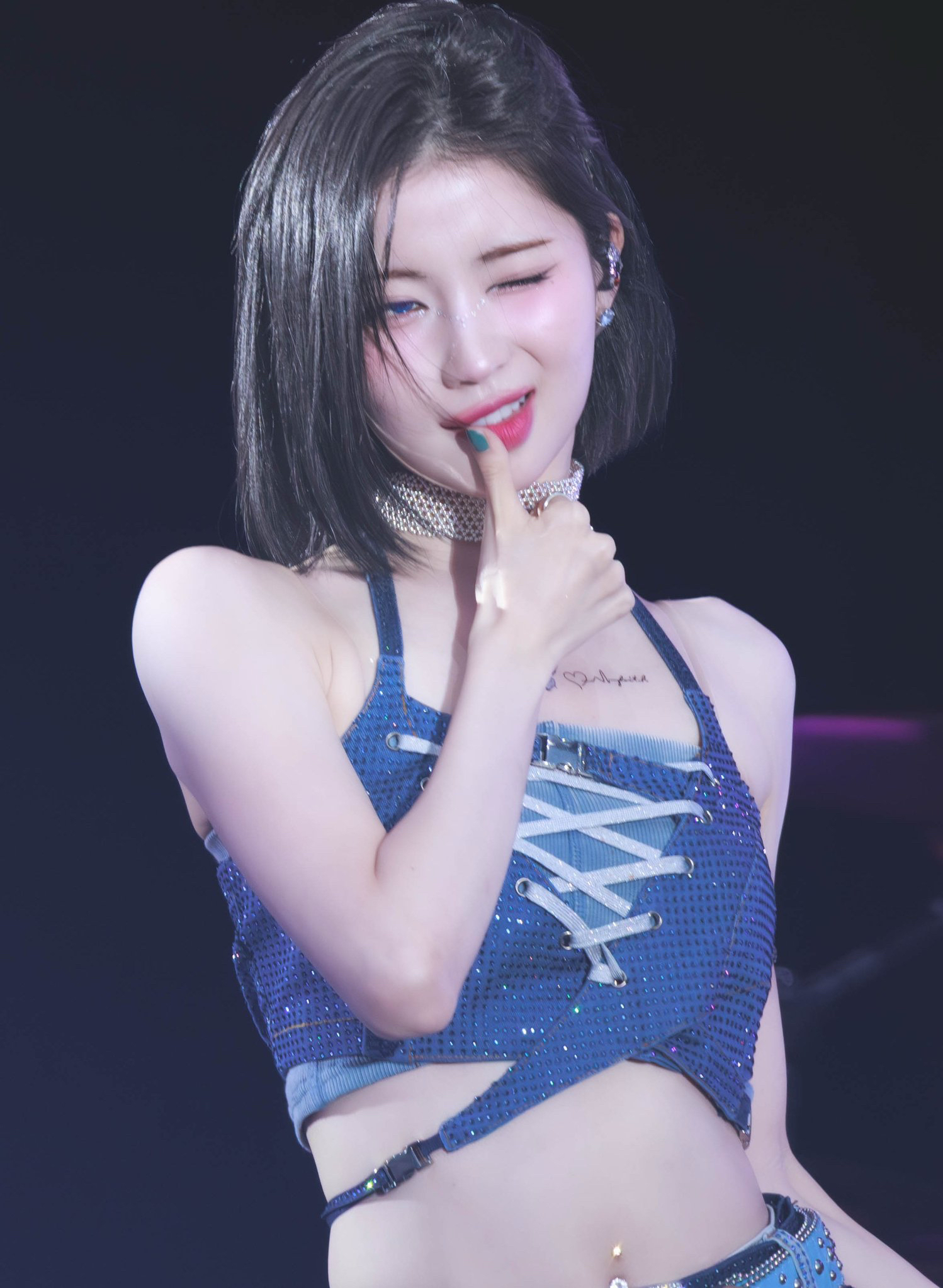 A moment captured by Asa (BABYMONSTER)'s fan