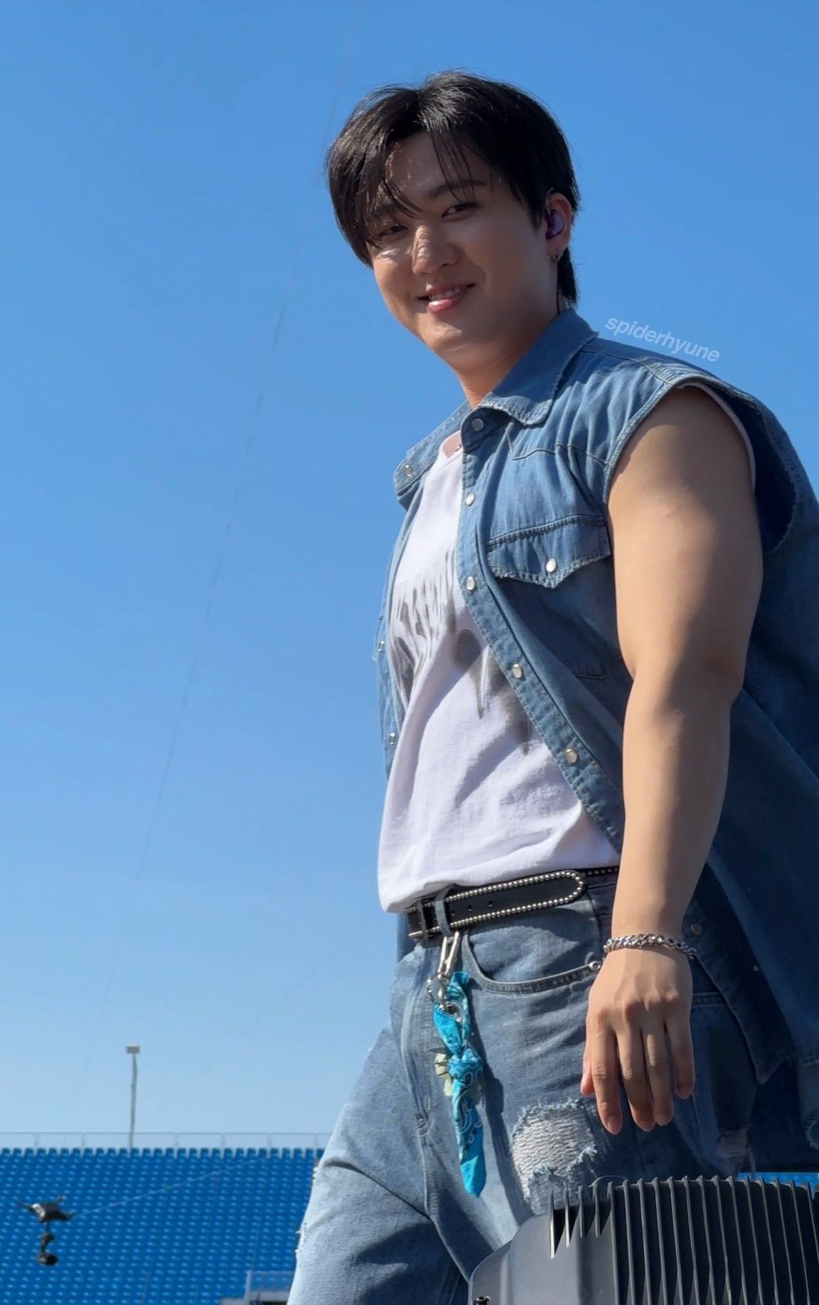Behind-the-scenes cut of Changbin (Stray Kids)