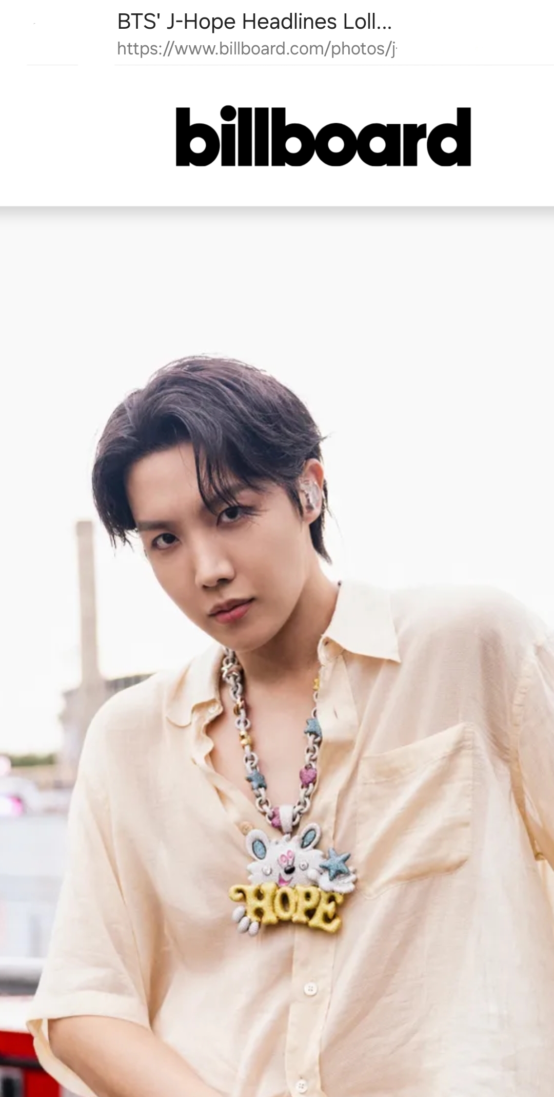 Wallpaper j-hope (BTS) pilihan para penggemar