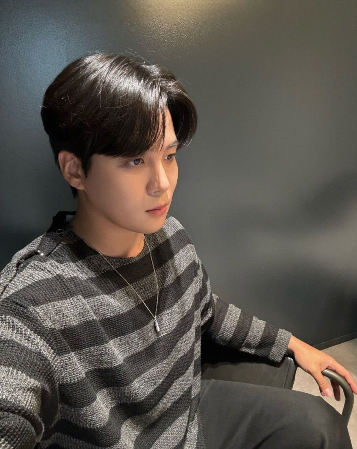 Recent activity shot of Jongho (ATEEZ)