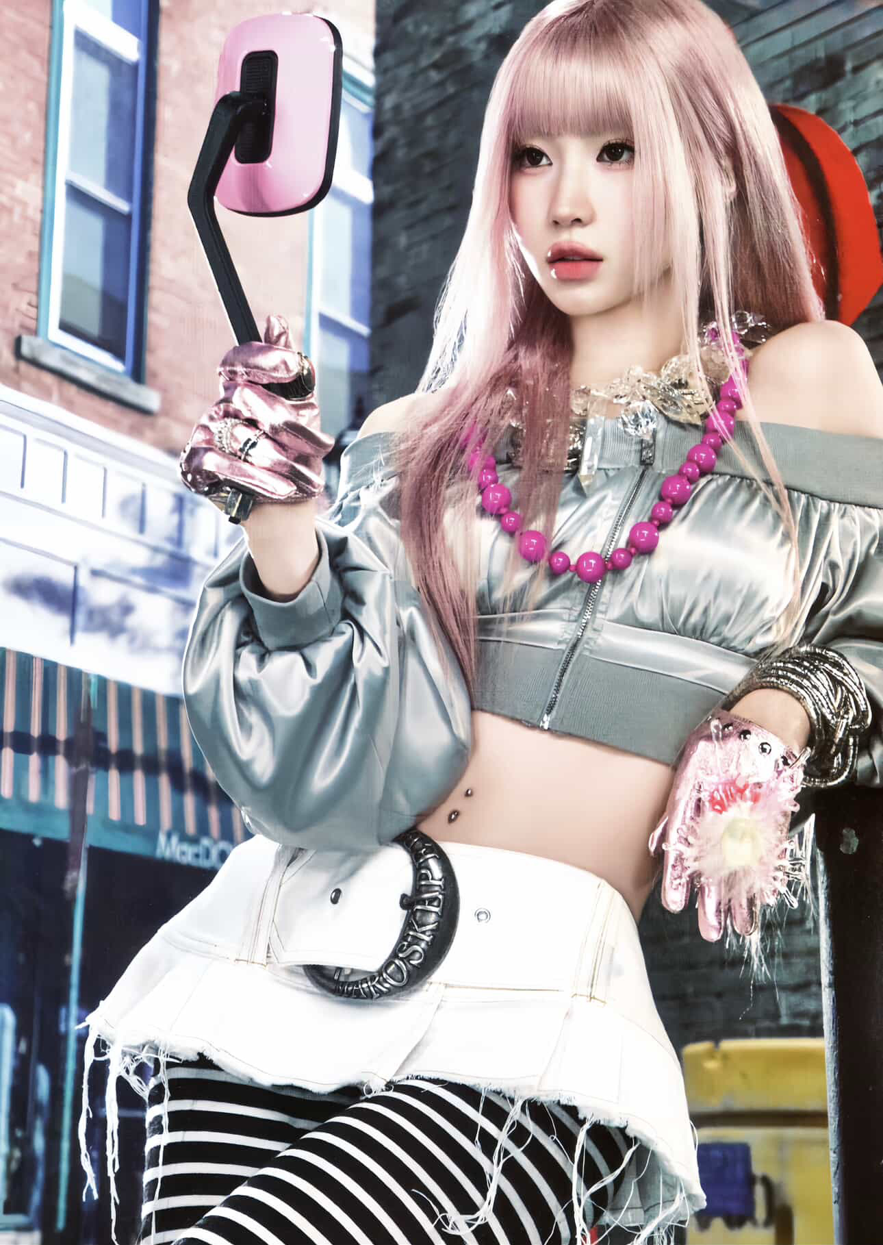 Recent activity shot of Asa (BABYMONSTER)