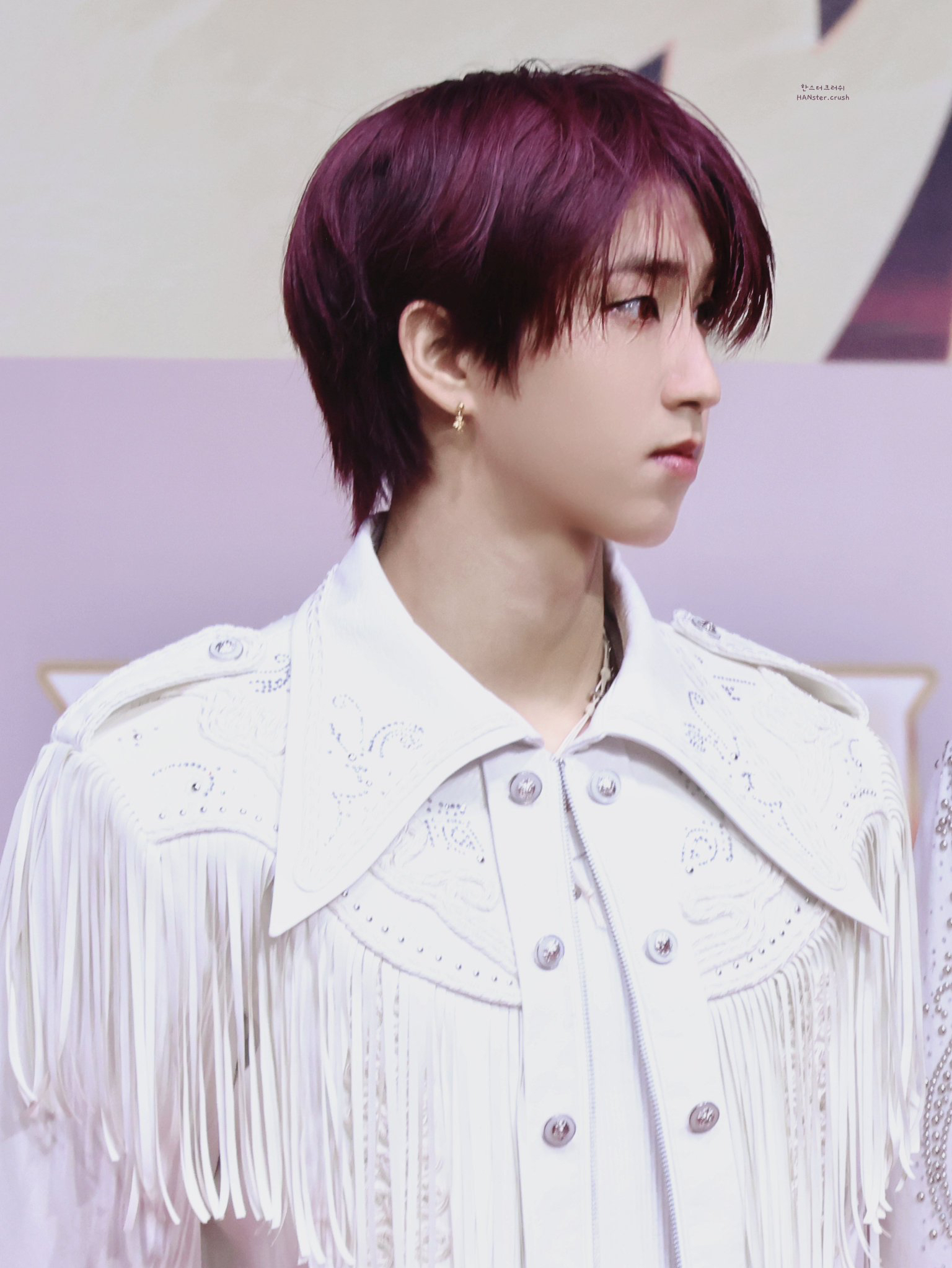 A moment captured by HAN (Stray Kids)'s fan