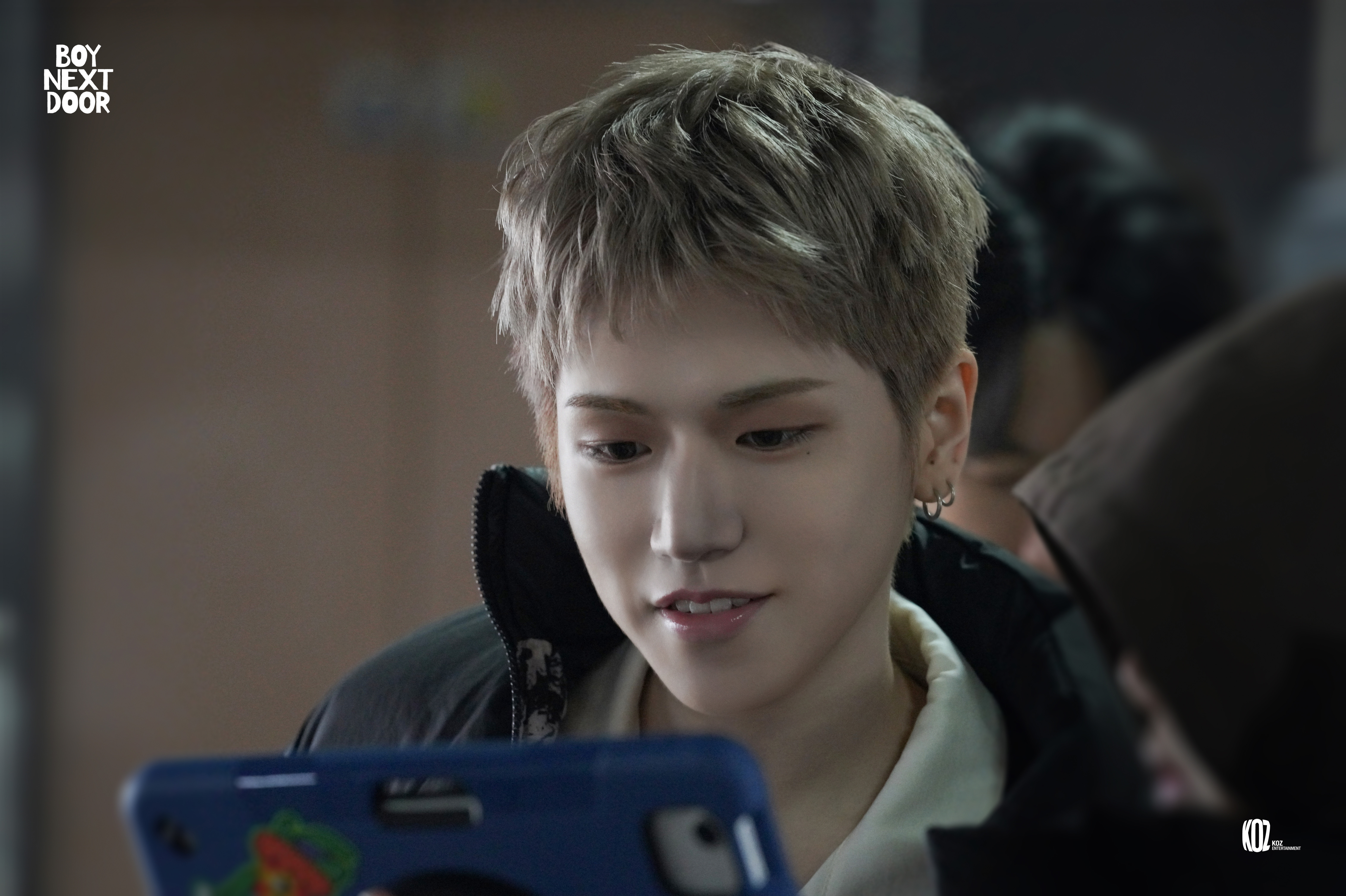 Recent activity shot of Riwoo (BOYNEXTDOOR)