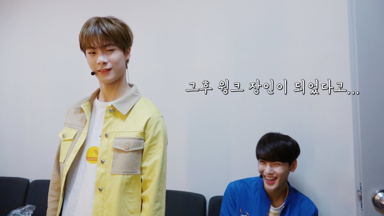 A moment captured by Moonbin (ASTRO)'s fan