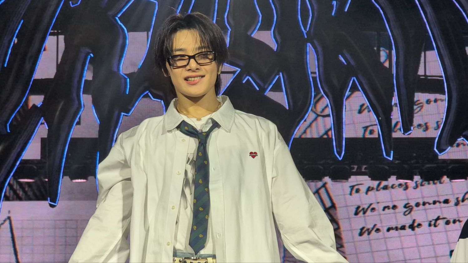 A moment captured by I.N (Stray Kids)'s fan