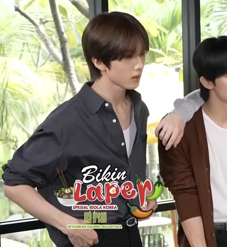 Behind-the-scenes cut of Jisung (NCT DREAM)