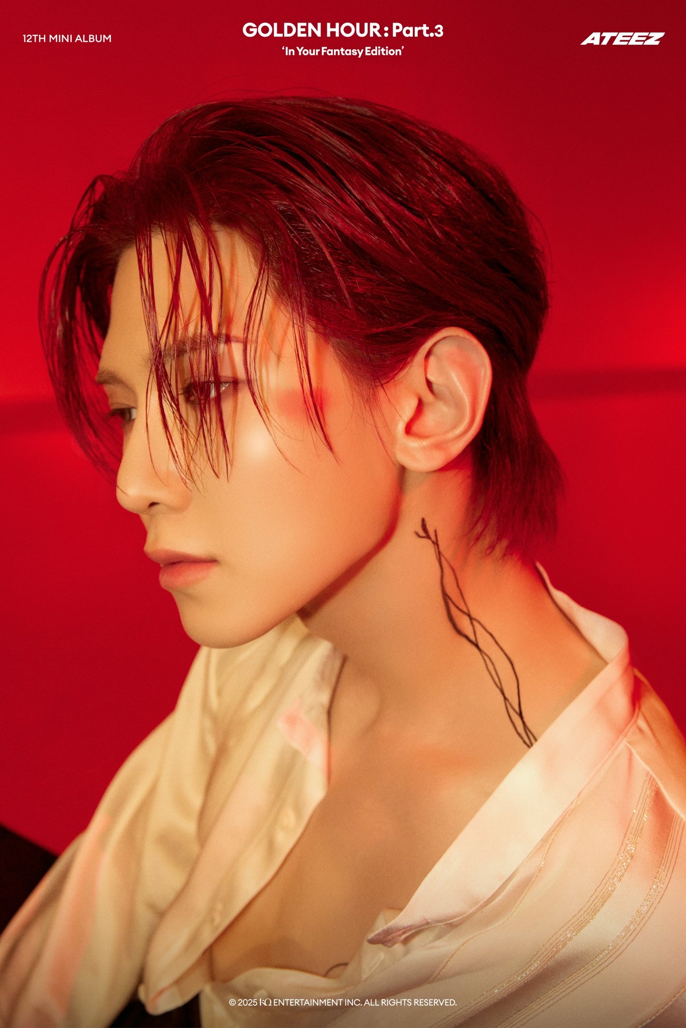 Recent activity shot of Yeosang (ATEEZ)